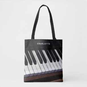 Personalized Music Tote Bag