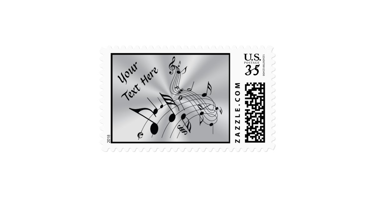 music note stamp
