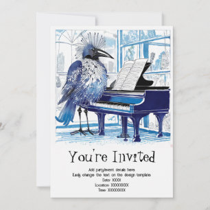 Personalized Musical Soiree Invitation