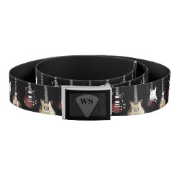 Personalized Musician Guitar Belt Rock Country