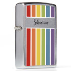 Personalized Muted Retro Color Rainbow