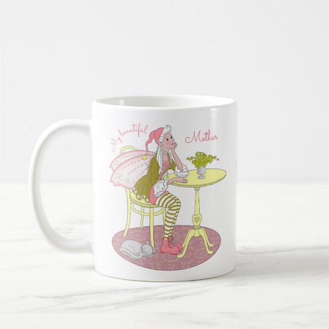 Personalized My Beautiful Fairy Classic Mug (Left)