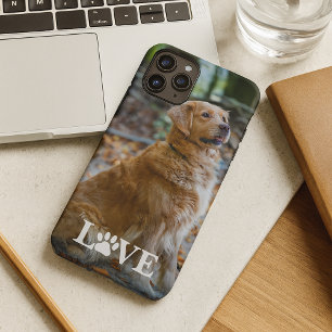 Personalized My Best Friend Photo Dog Love Paw iPhone 17 Pro Max Case