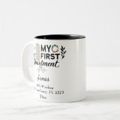 Personalized My First Apartment 2022 Two-Tone Coffee Mug (Front Left)