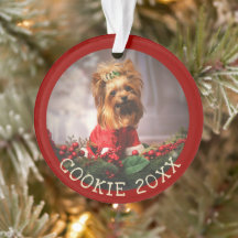 Personalized My First Christmas Dog Keepsake Pet