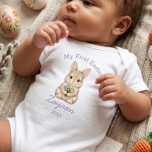 Personalized My First Easter 2026 Cute Bunny 