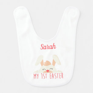 Personalized My First  Easter Baby Bib
