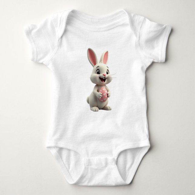 Personalized My First Easter Baby Bodysuit (Front)