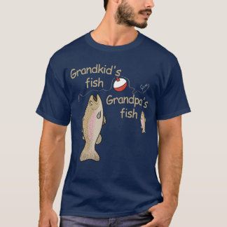 Personalized My Fish, Grandpas Fish T-Shirt