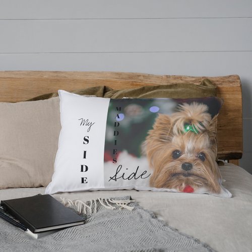 Personalized My Side Yorkie Side Pillowcase