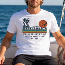 Personalized Myrtle Beach Weekend Bachelor Party