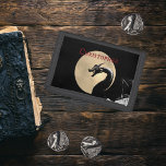 Personalized Mythical Dragon Trifold Wallet<br><div class="desc">This stunning moonlit dragon wallet makes a great gift for kids interested in myths legends and magical beasts</div>
