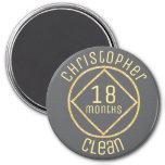 Personalized Na Narcotics Anonymous 18 Months Card Magnet at Zazzle