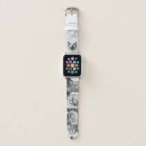 Personalized Name 6 Photo Collage Apple Watch Band