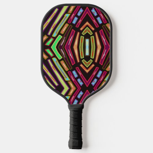 Personalized Name Abstract Pattern Pickleball Paddle