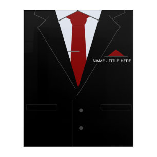 Personalized Name Acrylic Print Your Business Gift