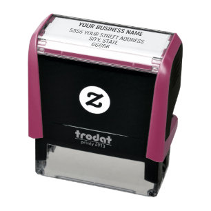 Personalized Name Address Self-inking Stamp