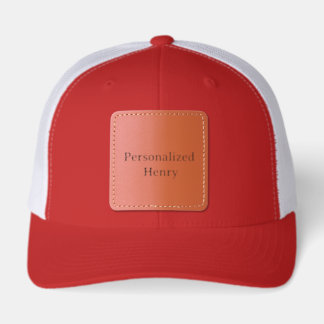 Personalized Name Adult Retro Trucker Cap