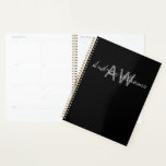 Personalized Name and Initials Appointment Book  Planner<br><div class="desc">Minimalist and professional business appointment book and planner.</div>