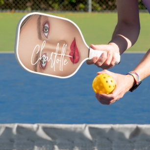 Personalized Name and Photograph Pickleball Paddle
