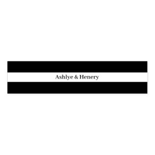 PERSONALIZED NAME AND TEXT WEDDING NAPKIN BANDS