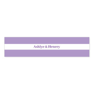 PERSONALIZED NAME AND TEXT WEDDING NAPKIN BANDS