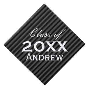 Personalized Name,Any Custom Color & Class of Year Graduation Cap Topper
