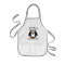 Personalized name apron for kids | Penguin chef