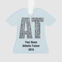 Personalized Name Athletic Trainer AT Gift