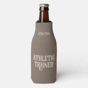 Personalized Name Athletic Trainer Bottle Cooler