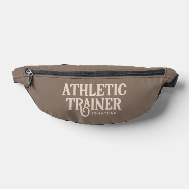 Personalized Name Athletic Trainer Fanny Pack (Lay Down)