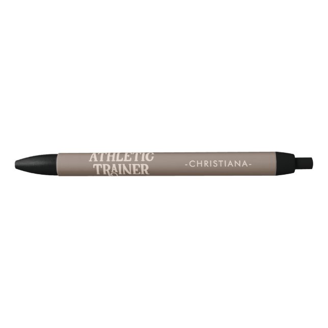Personalized Name Athletic Trainer Pen (Front)