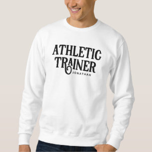 Personalized Name Athletic Trainer Sweatshirt