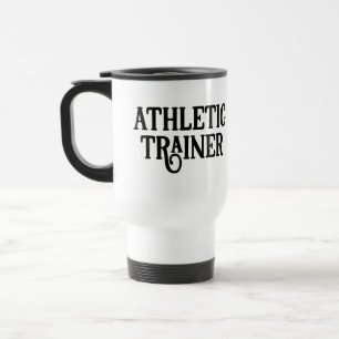 Personalized Name Athletic Trainer Travel Mug