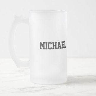 Personalized name bachelor beer stein sport mug