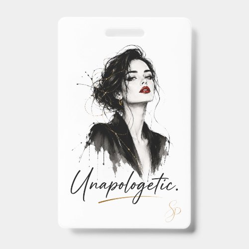Personalized Name Badge | Unapologetic.