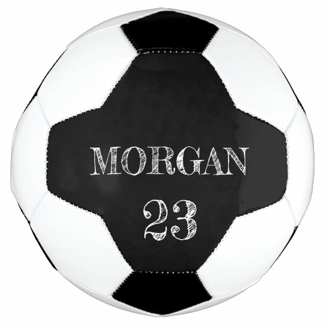Personalized Name Ball Player Number (Front)