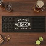 Personalized Name  Bar Mat