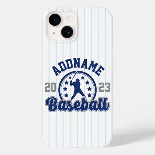 Personalized NAME Baseball Team Player Game Case_Mate iPhone 14 Case