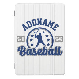Personalized NAME Baseball Team Player Game iPad Pro Cover