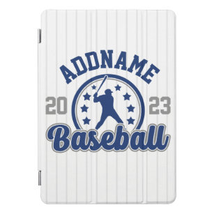 Personalized NAME Baseball Team Player Game iPad Pro Cover