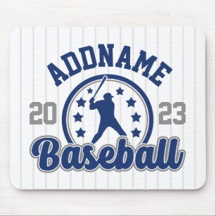 Personalized NAME Baseball Team Player Game Mouse Pad