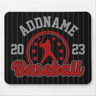 Personalized NAME Baseball Team Player Game Mouse Pad