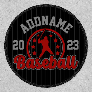 Personalized NAME Baseball Team Player Game Patch