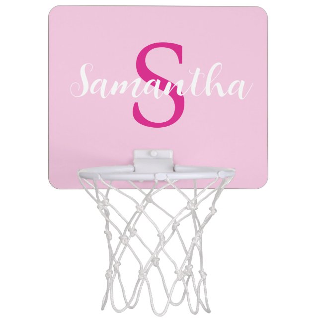Personalized Name Basketball Hoop Backboard (Front)