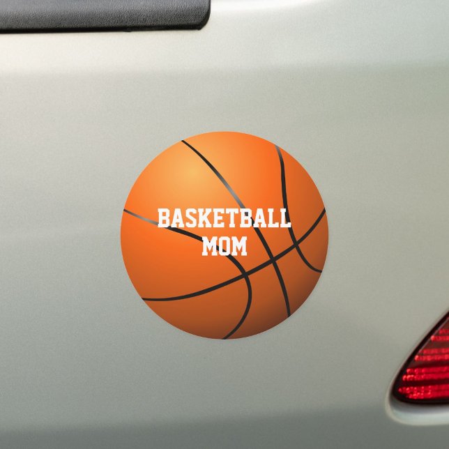 Personalized Name Basketball Mom Car Magnet (Personalized Name Basketball Mom Car Magnet)