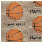 Personalized Name Basketball Orange/Brown