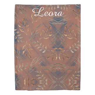 Personalized Name Bedding, Reversible Double-Sided Duvet Cover