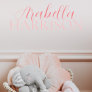 Personalized Name Bedroom Nursery Wall Decal