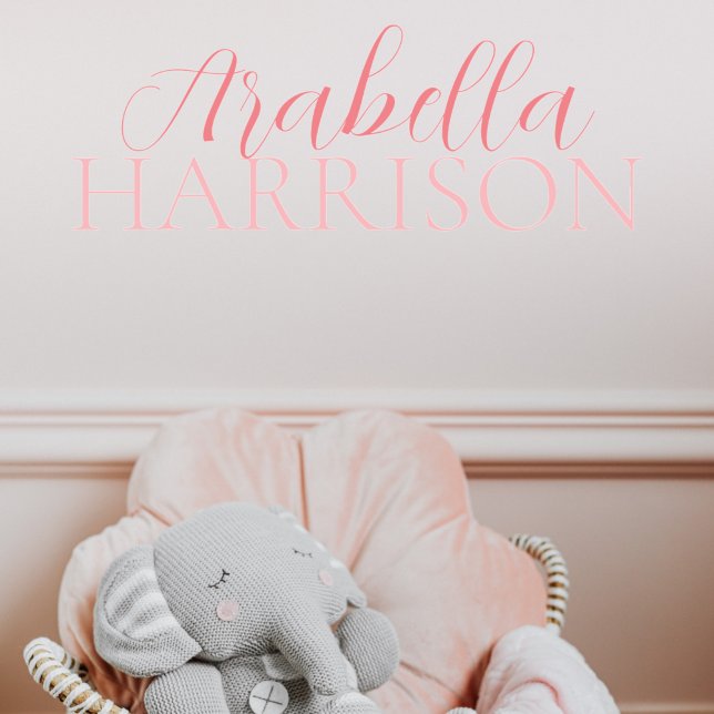 Personalized Name Bedroom Nursery Wall Decal (Creator Uploaded)